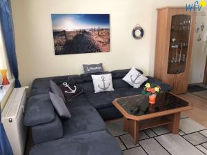 Posezení v ubytování Haus Strandburg Ferienwohnung "Möwenblick"