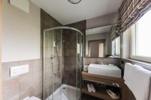 Kúpeľňa v ubytovaní Boutiquehotel Minigolf