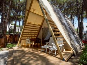 Zahrada ubytování Camping Village Mare Pineta