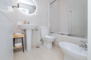 Koupelna v ubytování Exclusivo Dúplex Carrera
