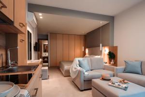 Posezení v ubytování Chronos Hotel