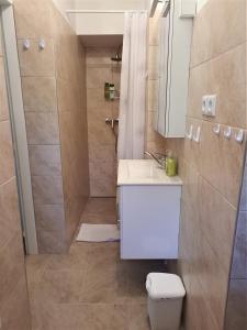 Kúpeľňa v ubytovaní Apartmán Alena