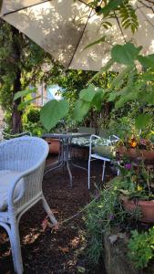 Zahrada ubytování B&B LaMaGia di Corte Moronati