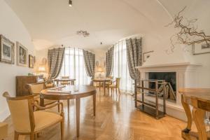 Гостиная зона в Relais Villa San Martino
