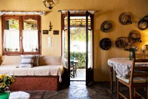 Posezení v ubytování Villa Pigadi Nikiti beach vacation