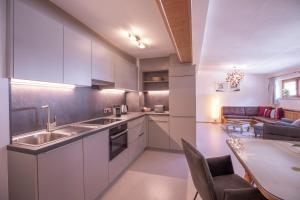 Η κουζίνα ή μικρή κουζίνα στο Haus Praxmarer