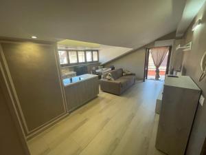 Kuchyň nebo kuchyňský kout v ubytování GG Apartment