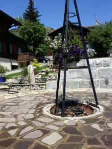 O grădină în afara Casa Larisch