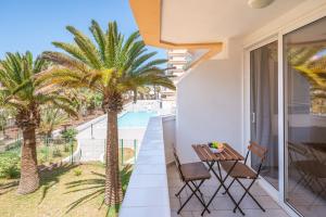 Balkón nebo terasa v ubytování Playa Honda LA