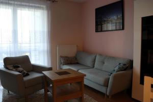 Część wypoczynkowa w obiekcie Apartament SYLVIA Self Check-In Netflix