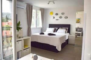 Postel nebo postele na pokoji v ubytování Studio Apartments Anija