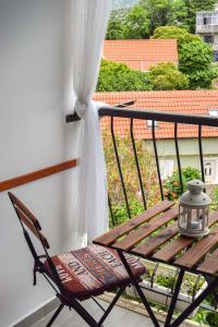 Balkón nebo terasa v ubytování Studio Apartments Anija