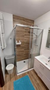 Koupelna v ubytování Apartament przy Łąkach - Zakodomki (Kraków) + 17 fotografií