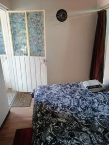 Giường trong phòng chung tại Posada "Villa Biker" +11 ảnh