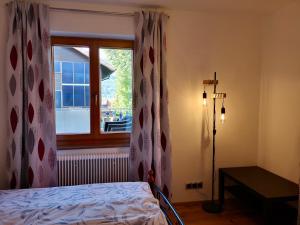 A bed or beds in a room at Apartment Schwarzindien