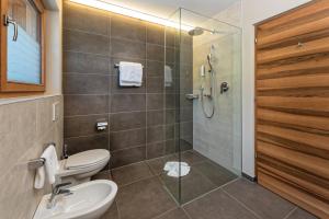 Kylpyhuone majoituspaikassa Weingut Eichenstein
