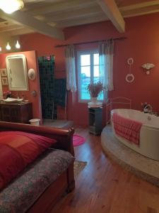 Posezení v ubytování Comme chez vous "pour 4 personnes"