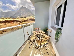 Nespecifikovaný výhled na hory nebo výhled na hory při pohledu z apartmánu