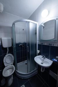 Koupelna v ubytování Apartments Vila Nikolić Rafailovići