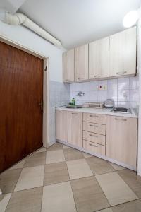Kuchyň nebo kuchyňský kout v ubytování Apartments Vila Nikolić Rafailovići