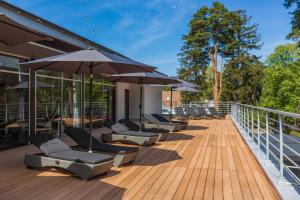 Balkón nebo terasa v ubytování Rixwell Collection Seaside Hotel Jurmala