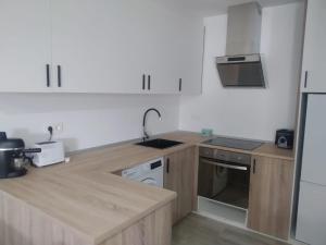 Kuchnia lub aneks kuchenny w obiekcie Casita con encanto entre viñedos