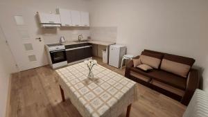 Kuchyň nebo kuchyňský kout v ubytování Apartmán Velehrad + 10 fotografií