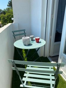 Μπαλκόνι ή βεράντα στο Appartement T2 Royan +2 φωτογραφίες