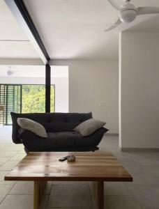 Posezení v ubytování Spacieux appartement à La Villa Montagne
