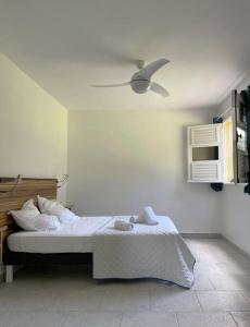 Postel nebo postele na pokoji v ubytování Spacieux appartement à La Villa Montagne