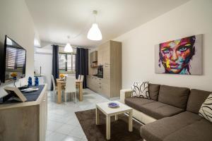 Χώρος καθιστικού στο Loft Baia di Letojanni
