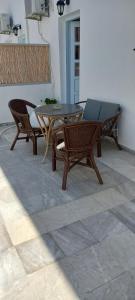 Patio nebo venkovní prostory v ubytování Dimitris Studios