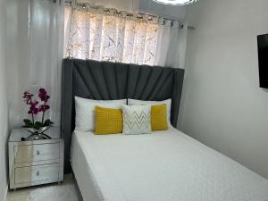 Postel nebo postele na pokoji v ubytování Luxury apartment