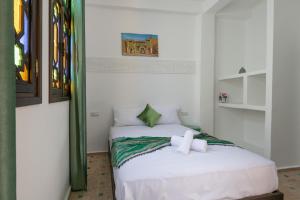 Riad SULTANA客房内的一张或多张床位