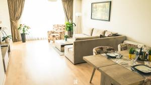 Posezení v ubytování Capitоl Suites & Apartments