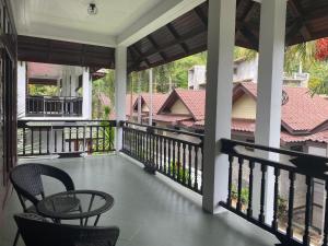 Balcon ou terrasse dans l'établissement Amara Beach Resort Koh Phangan