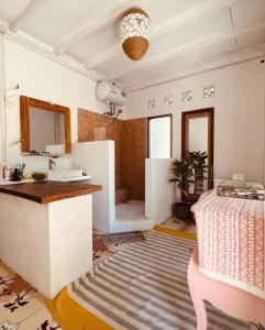 Ванная комната в Rote Happy House