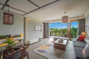 A seating area at Angsana Lang Co
