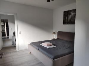 Postel nebo postele na pokoji v ubytování Ferienwohnung Lange