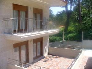 Balkon lub taras w obiekcie Sanxenxorural - Apartamentos La Rana
