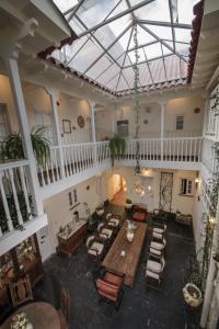 Posezení v ubytování Casa Cavassa Centro Histórico Cusco