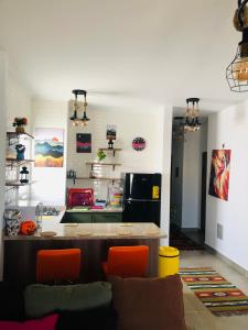 Χώρος καθιστικού στο قرية امواج الساحل الشمالي +15 φωτογραφίες