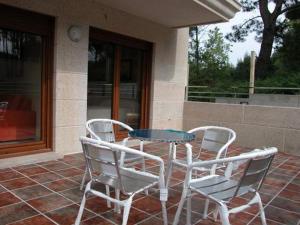 Balkon lub taras w obiekcie Sanxenxorural - Apartamentos La Rana