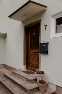TV a/nebo společenská místnost v ubytování AUFTANKEN - Ferienwohnung Graf