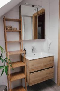 Koupelna v ubytování AUFTANKEN - Ferienwohnung Graf + 24 fotografií
