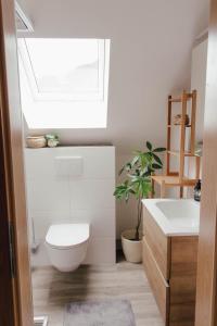 Koupelna v ubytování AUFTANKEN - Ferienwohnung Graf