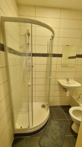 Kúpeľňa v ubytovaní Apartment Porta