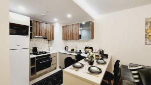 Köök või kööginurk majutusasutuses AlyaTeras