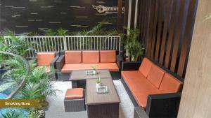 Istumisnurk majutusasutuses Savana Hotel & Convention Malang