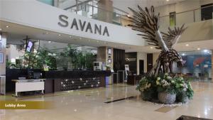 Fuajee või vastuvõtt majutusasutuses Savana Hotel & Convention Malang